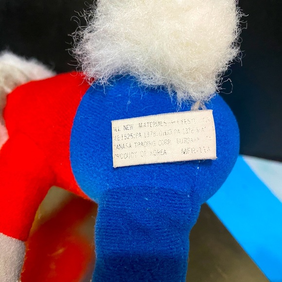 WALT DISNEY VTG 80s BRER RABBIT PLUSH CHARACTER FROM SPLASH MOUNTAIN 8” - Picture 14 of 14